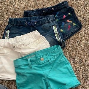 Girls 6-6x shorts (4 pair)